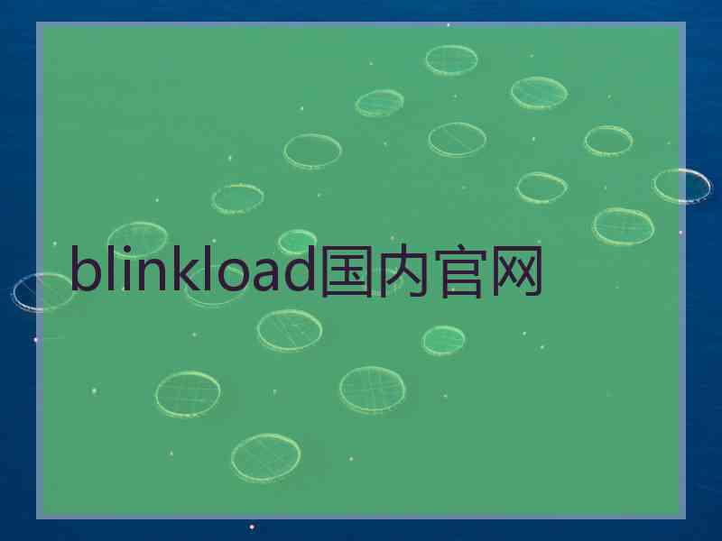 blinkload国内官网