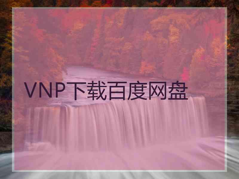 VNP下载百度网盘