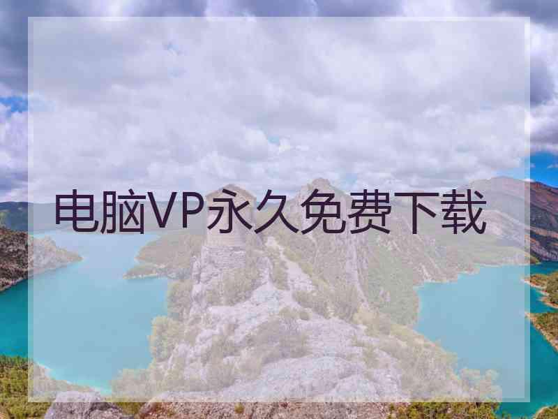 电脑VP永久免费下载