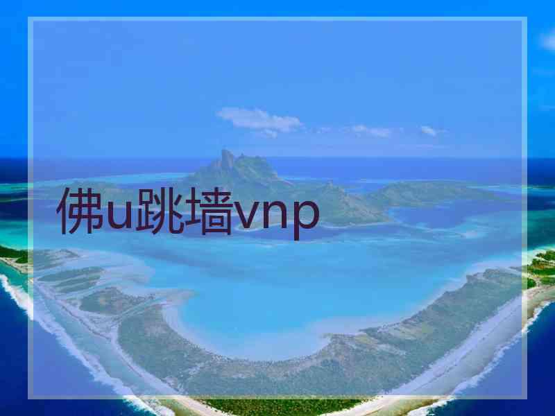 佛u跳墙vnp