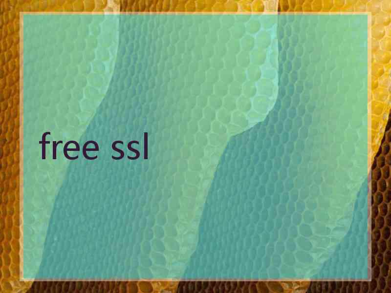 free ssl