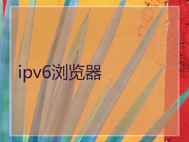 ipv6浏览器