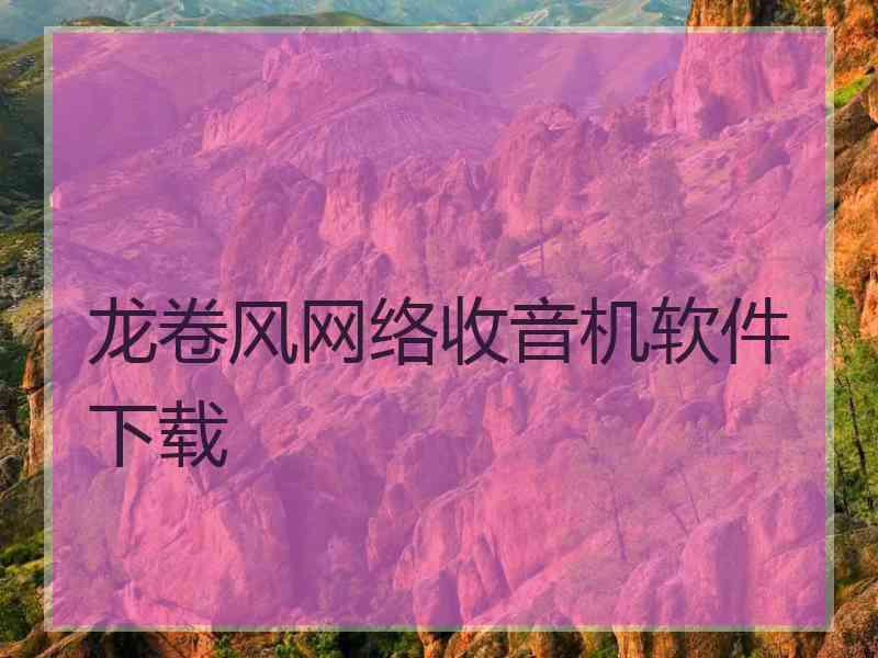 龙卷风网络收音机软件下载