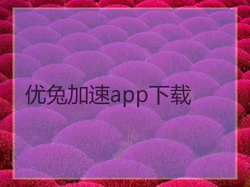 优兔加速app下载